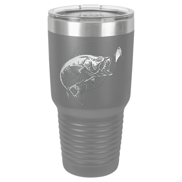 Fish With Hook Tumbler Bottle